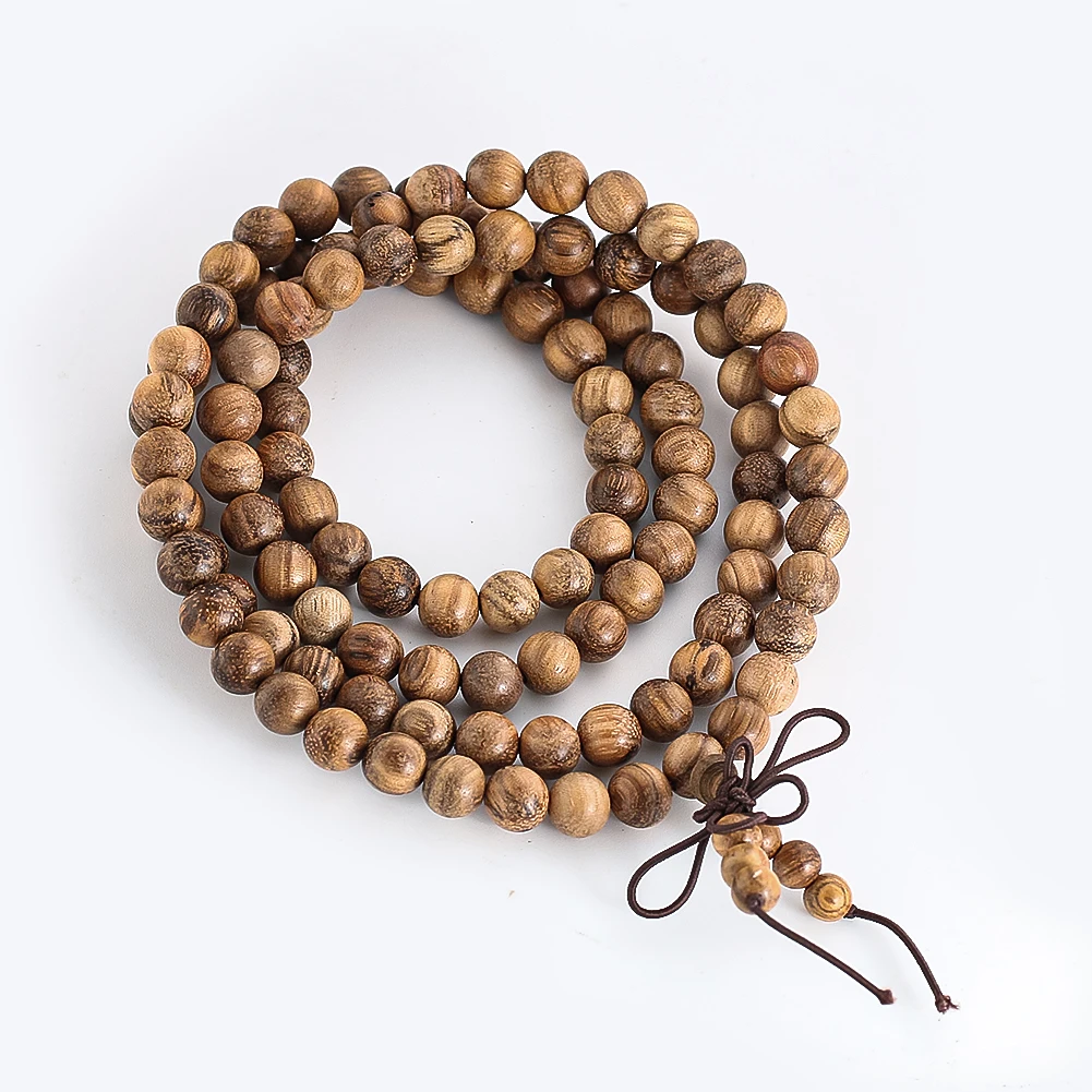 Jewelry Making Vietnam - Perles rondes en bois d'encens vietnamien