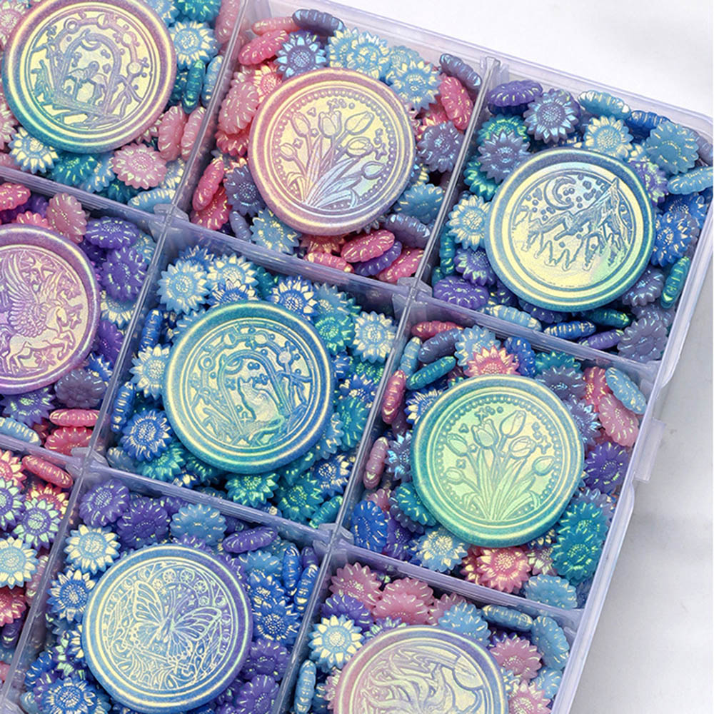 Jewelry Making Wax - 100 pièces couleur mixte paillettes rêveur