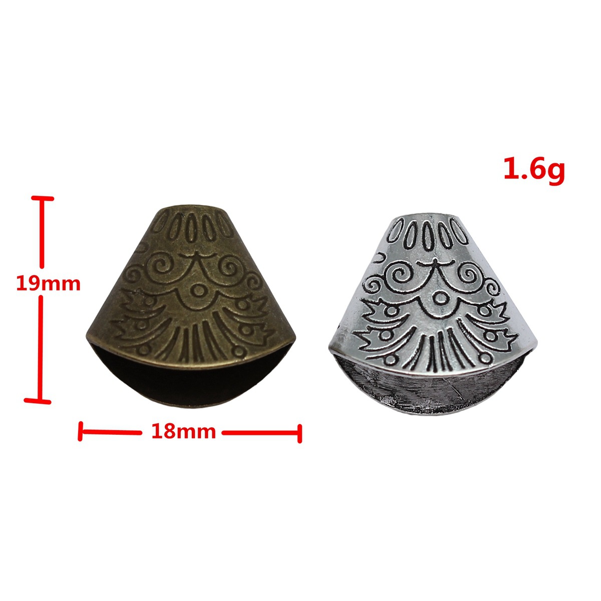 Jewelry Making Wax - Embouts de cordon en métal avec