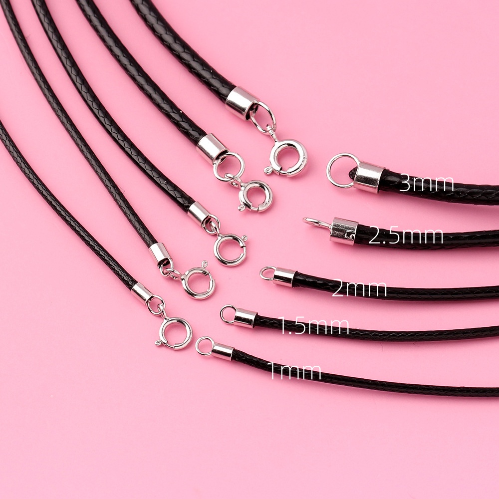 Jewelry Making In La - Cordon de collier en cuir tressé