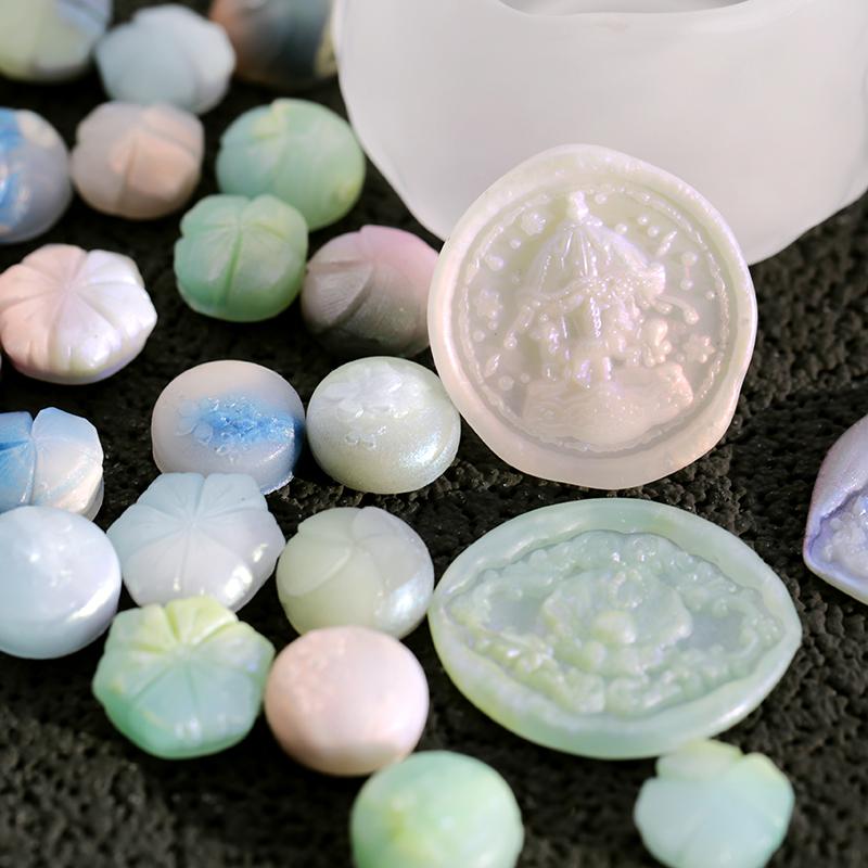 Jewelry Making Wax - 25 pièces/sac Transparent feu peinture sceau