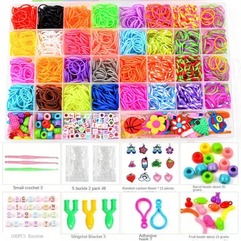 Jewelry Making Degree - 4300+ pièces, assortiment de 32 couleurs