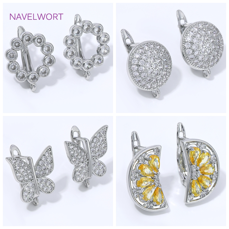 Jewelry Making Basics - Crochets d'oreilles en forme d'éventail plaqués
