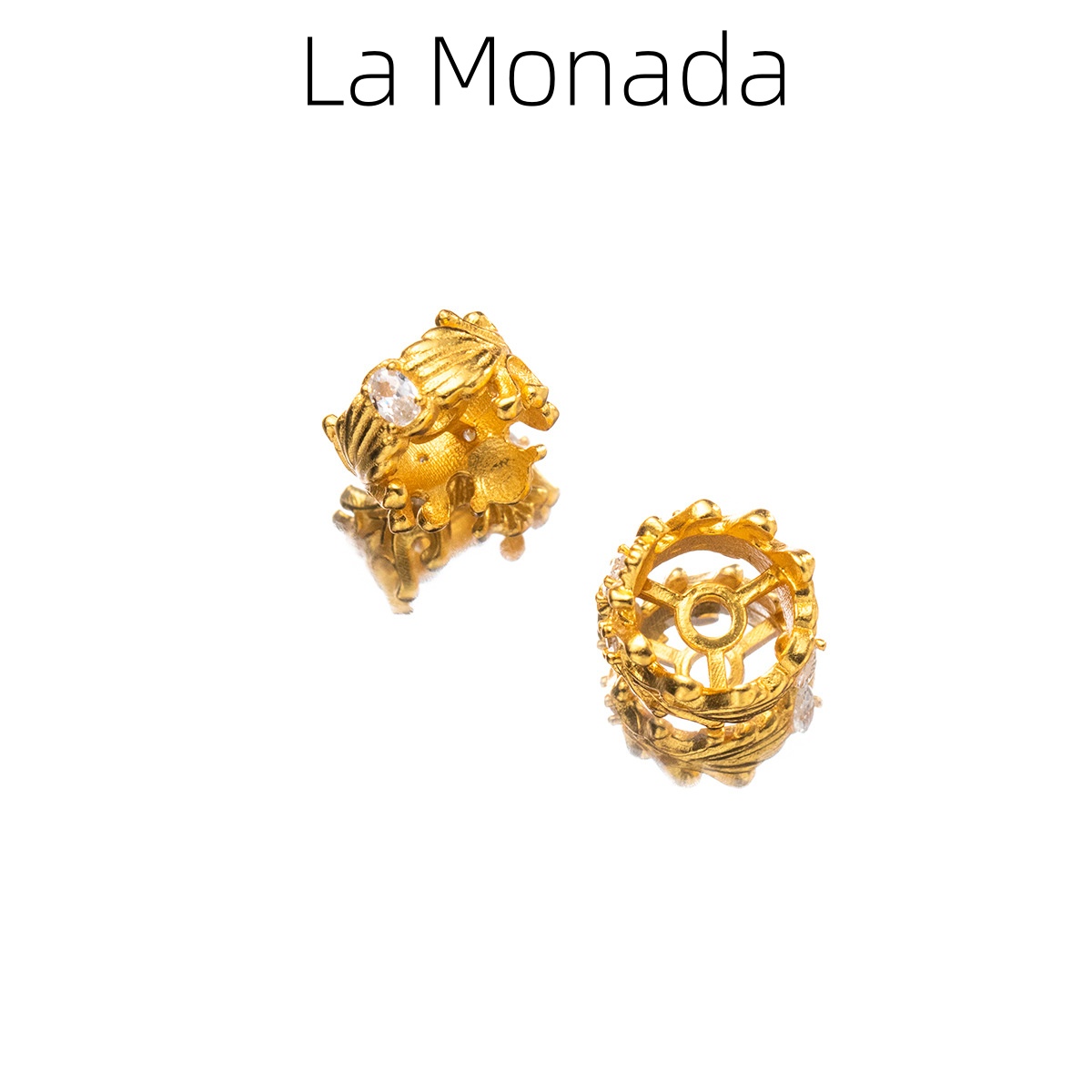 Jewelry Making In La - Perles entretoises couronne en argent sterling