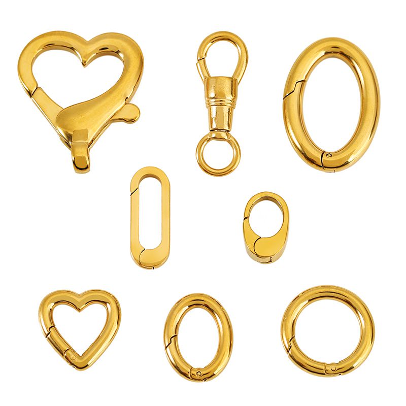 Jewelry Making Kit For Adults - 2 attaches mousquetons ovales, en forme
