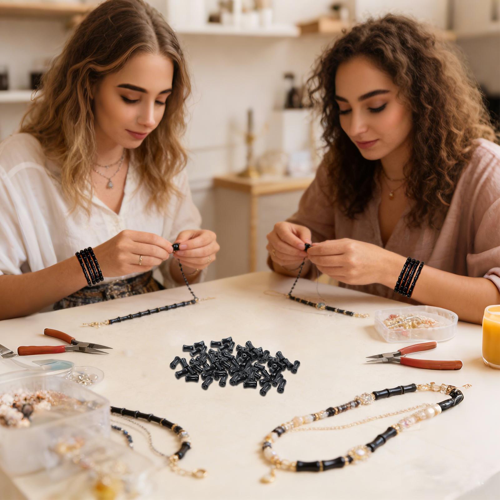 Jewelry Making For Teens - Perles en verre de 8mm, 50