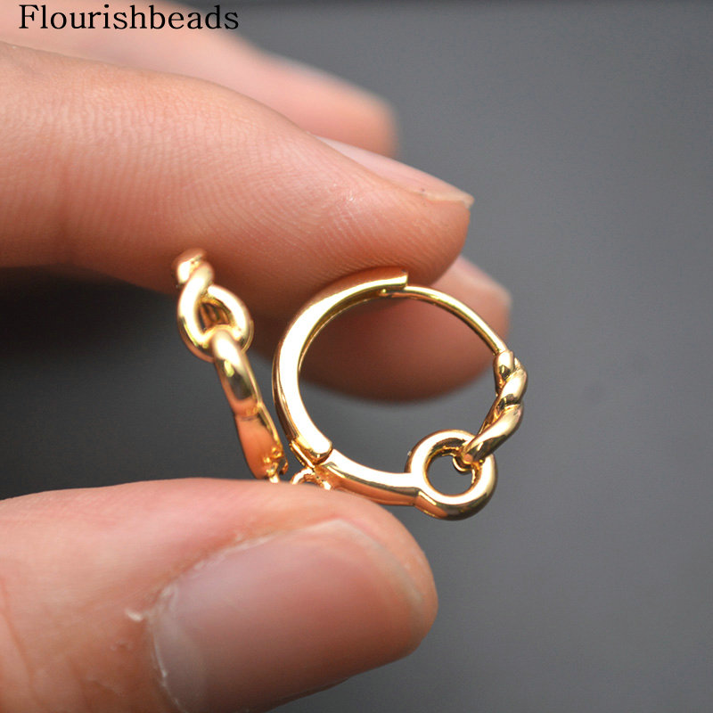30 pièces torsadé rond cercle  - Jewelry Making Hoops avis et prix