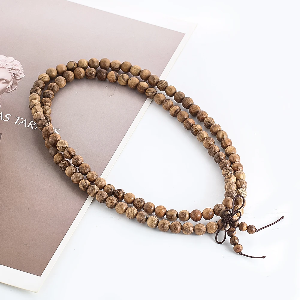 Perles rondes en bois d'encens - Jewelry Making Vietnam avis et prix