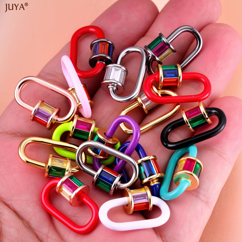 JUYA – fermoirs à vis en émail - Jewelry Making Kit For Adults avis et prix