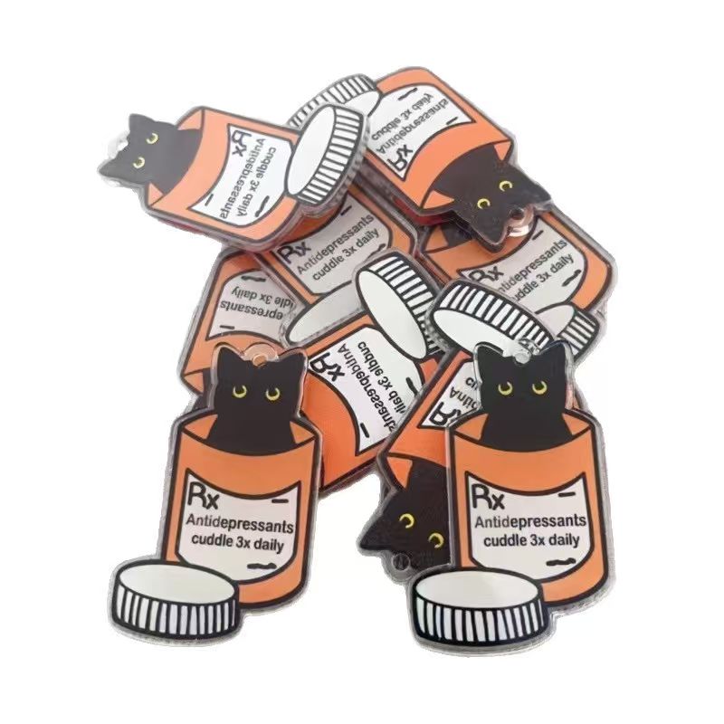 Pendentif chat en acrylique, 1 - Jewelry Making avis et prix