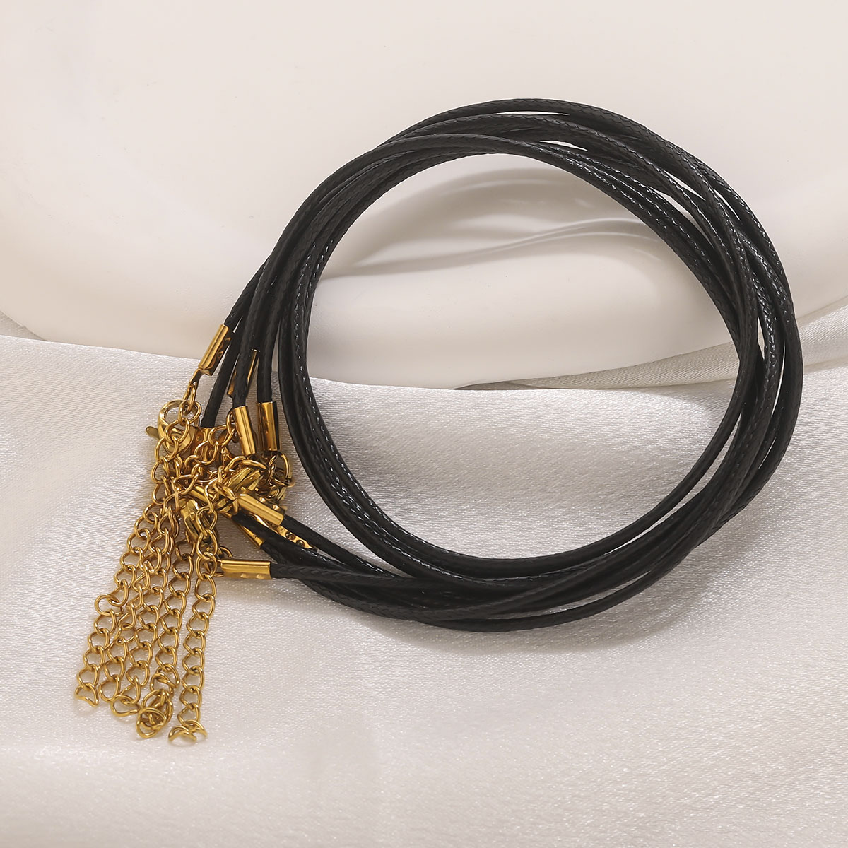 Collier en cordon de cuir avec - Jewelry Making Wax avis et prix
