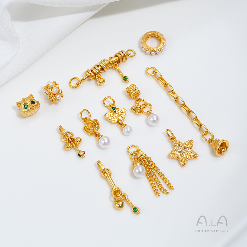 Perles de sable dorées du Viet - Jewelry Making Vietnam avis et prix