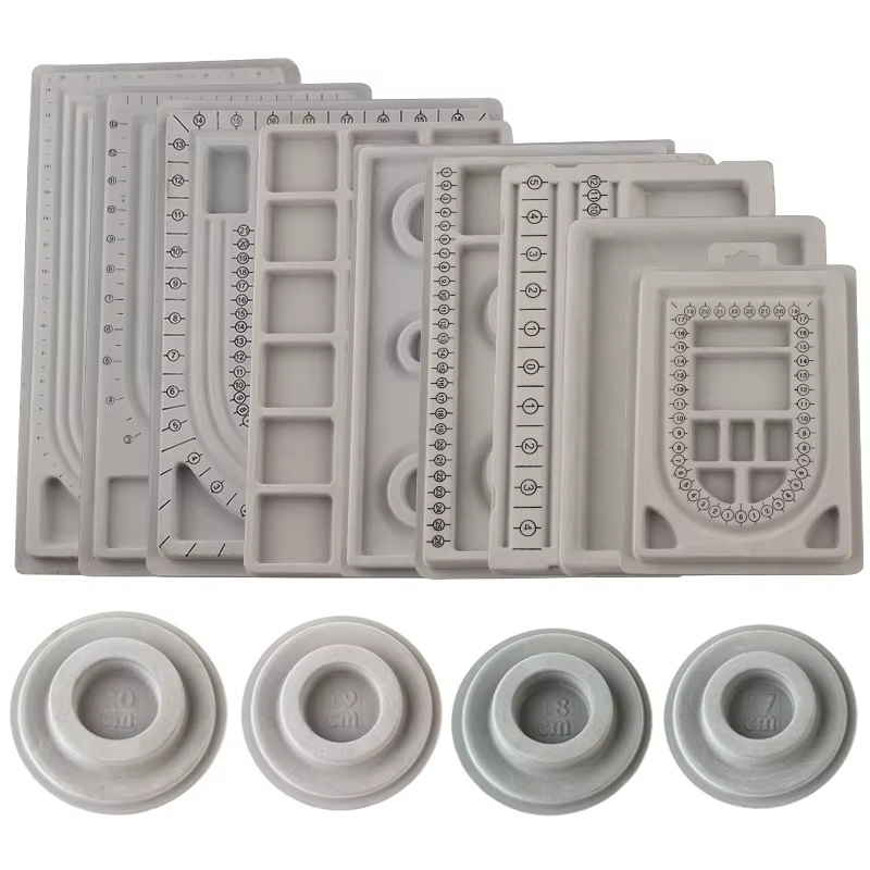 Planche de perles floquées gri - Jewelry Making Table avis et prix