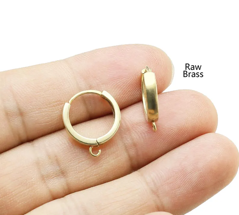 10 pièces cerceaux d'oreille e - Jewelry Making Supplies avis et prix