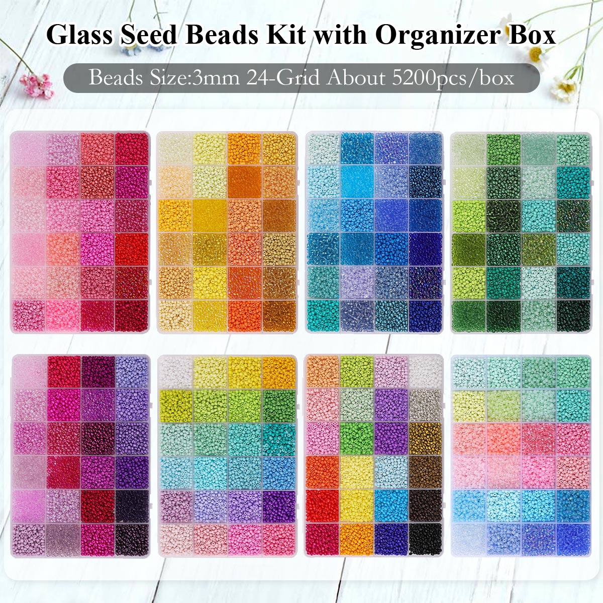 Kit de 5200 Perles de Rocaille - Jewelry Making Degree avis et prix