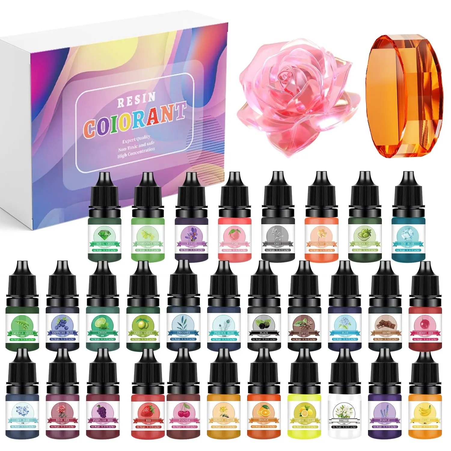 Kits de pigments de résine épo - Jewelry Making Degree avis et prix