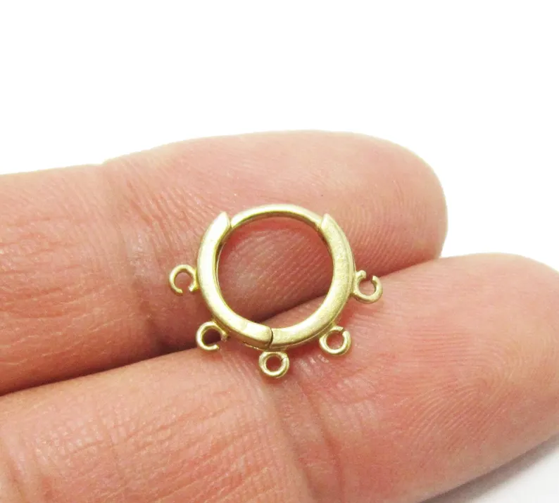 10 pièces de cerceaux d'oreill - Jewelry Making Loops avis et prix