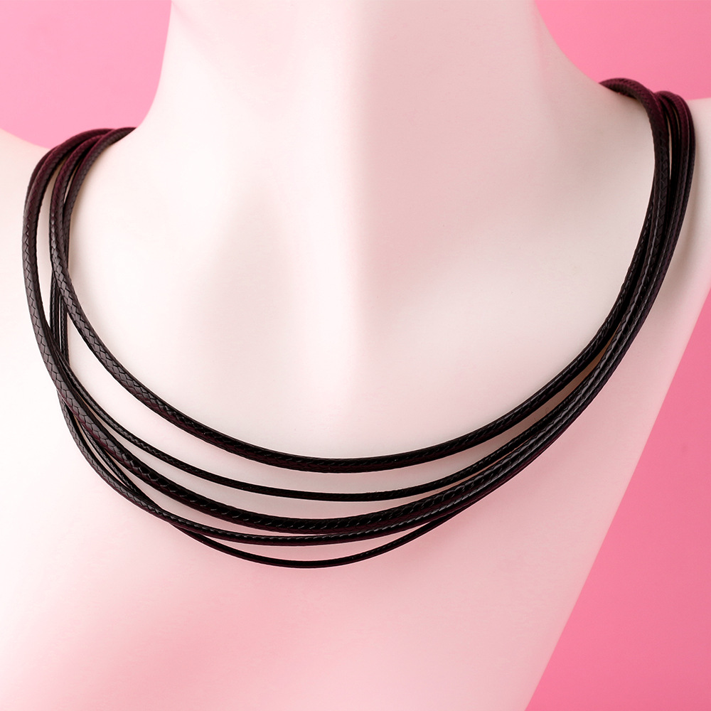 Cordon de collier en cuir tres - Jewelry Making In La avis et prix