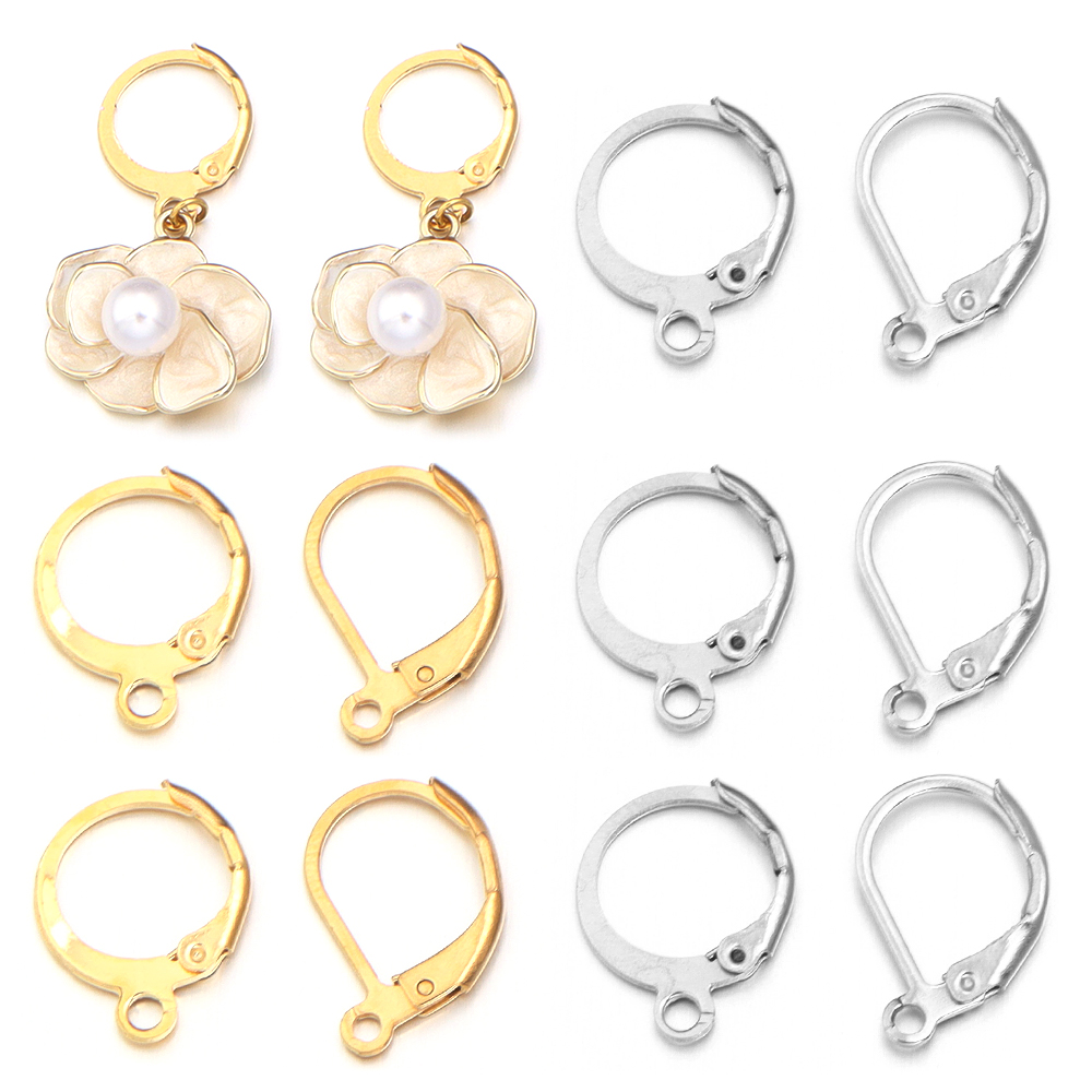 Crochet d'oreille rond en acie - Jewelry Making Supplies avis et prix