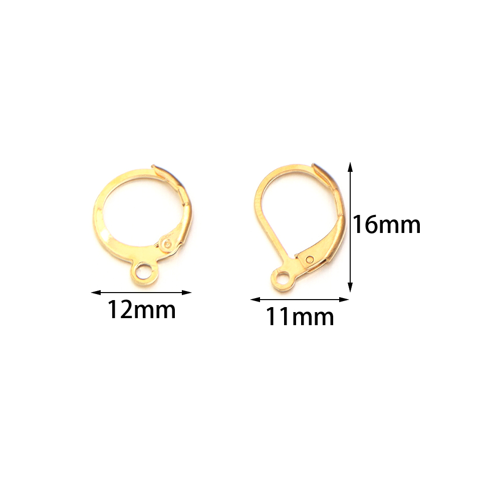 Crochet d'oreille rond en acie - Jewelry Making Supplies avis et prix