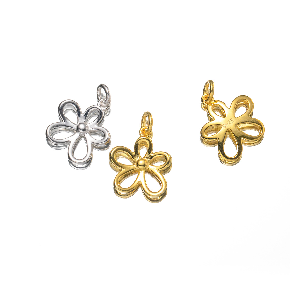 Pendentif breloque fleur creus - Jewelry Making In La avis et prix