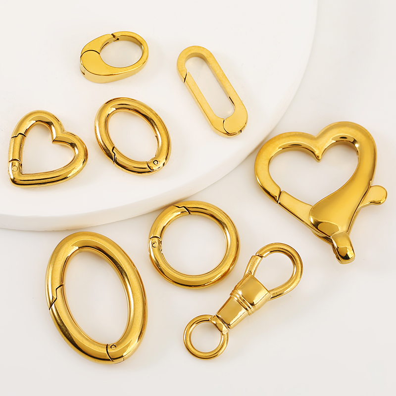 2 attaches mousquetons ovales, - Jewelry Making Kit For Adults avis et prix