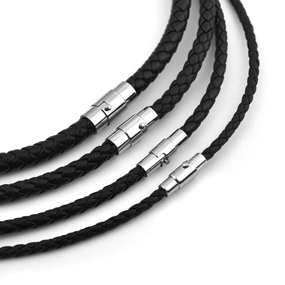 Collier en cuir 45/50/60cm ave - Jewelry Making Wax avis et prix