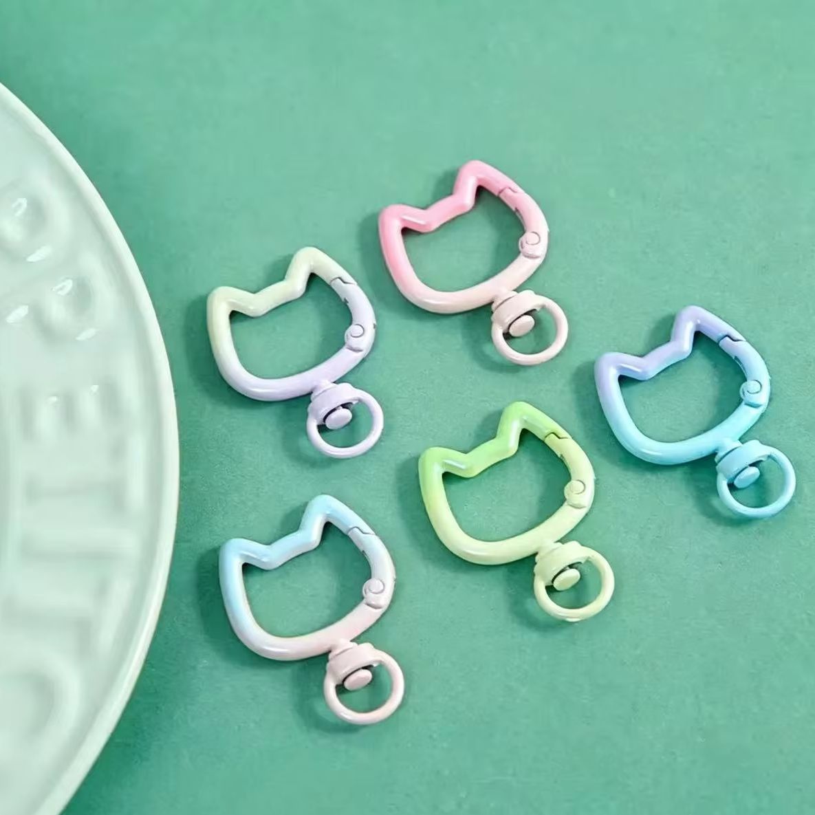 Lot de 5 à 10 mousquetons dégr - Jewelry Making Supplies avis et prix