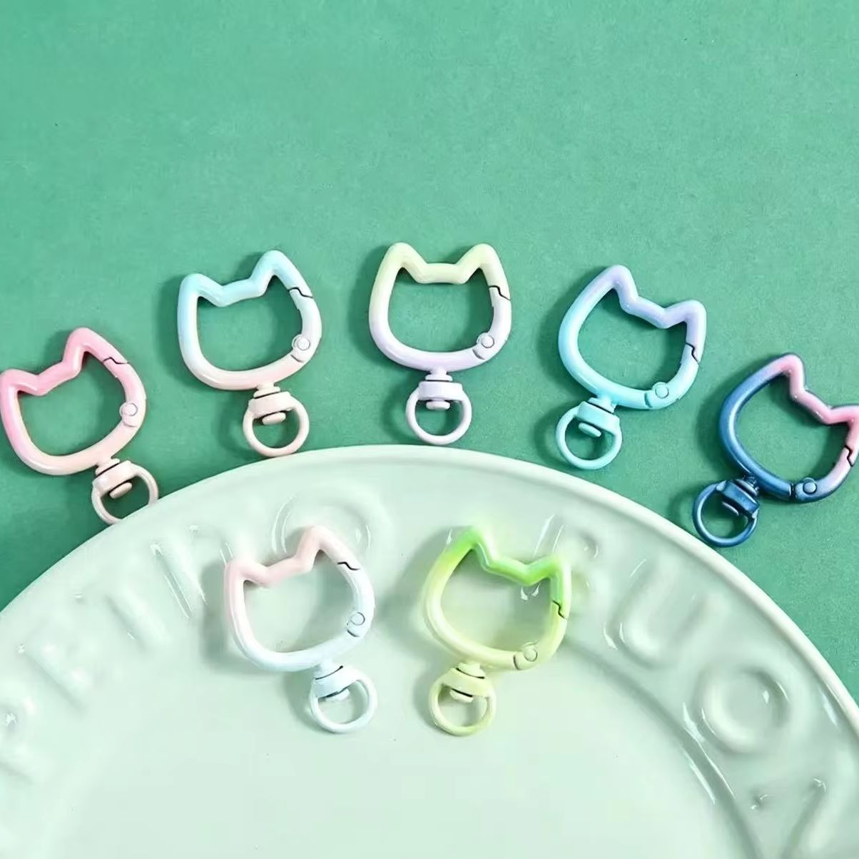 Lot de 5 à 10 mousquetons dégr - Jewelry Making Supplies avis et prix